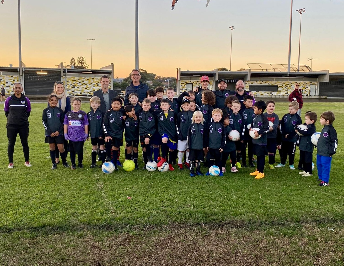 Juniors in Winter gear